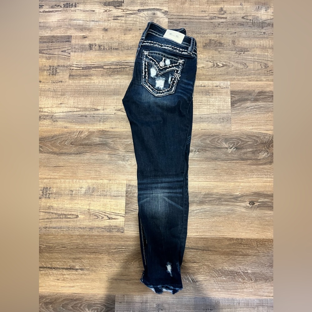 Miss Me mid-rise ankle skinny